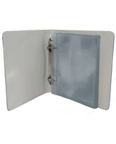 Holographic Nail Stamp Storage Binder - Fits Full Size Plates - Silver